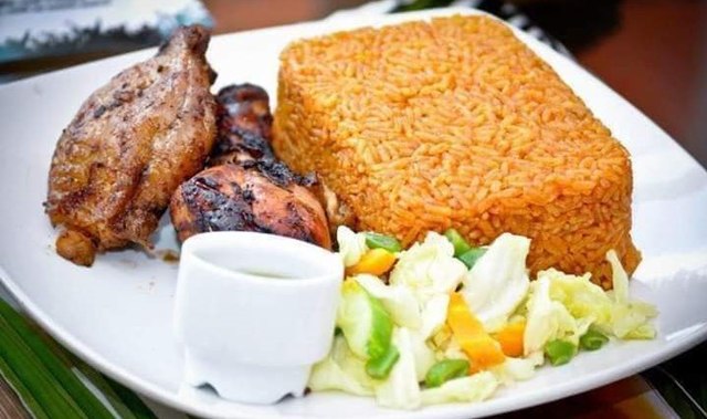 Ghanaian jollof rice
